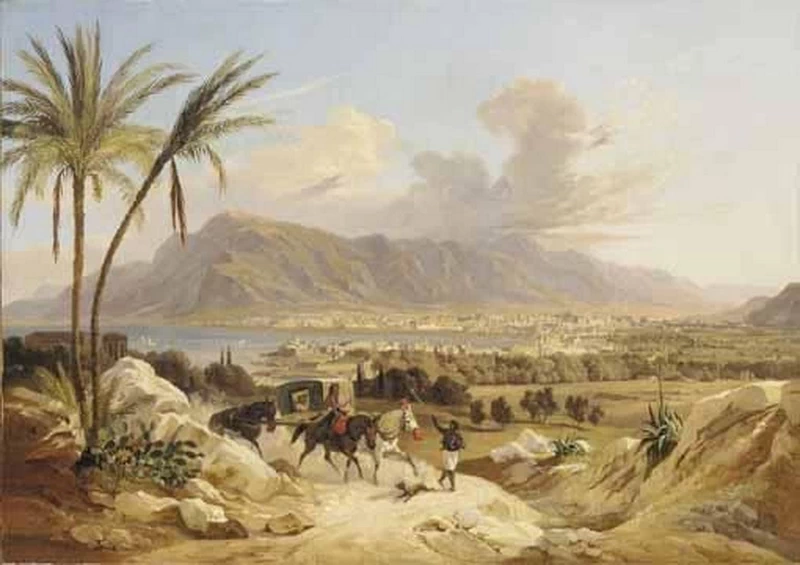 Mercanti lungo la strada